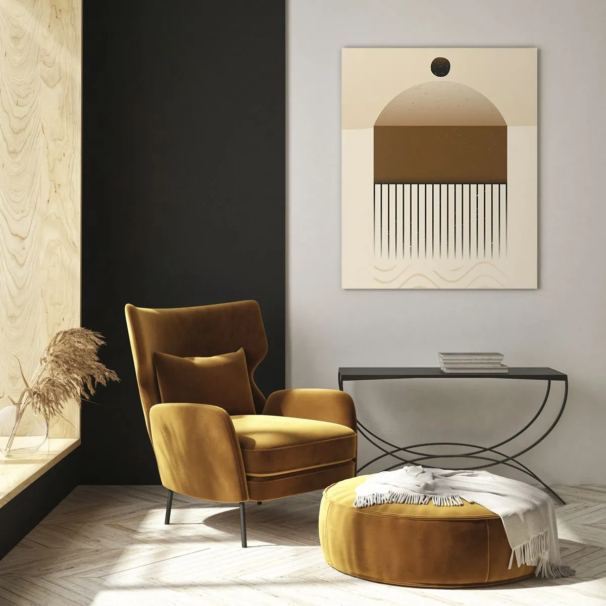 Tablou pe sticlă - Stări diferite - 80x120 cm