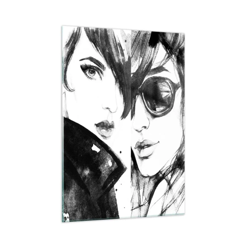 Tablou pe sticlă - Frumusețe înmulțită - 50x70 cm