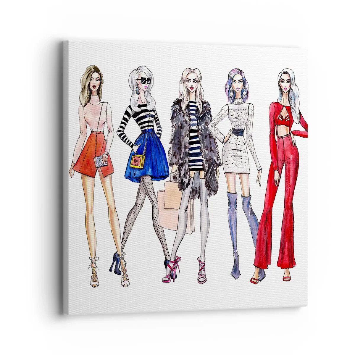 Tablou pe pânză - Every week Fashion Week - 30x30 cm