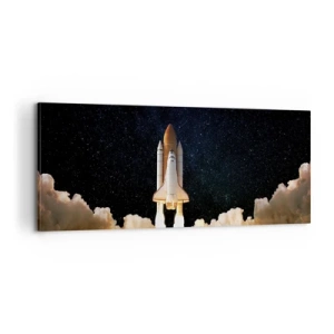 Tablou pe pânză - Ad astra! - 100x40 cm