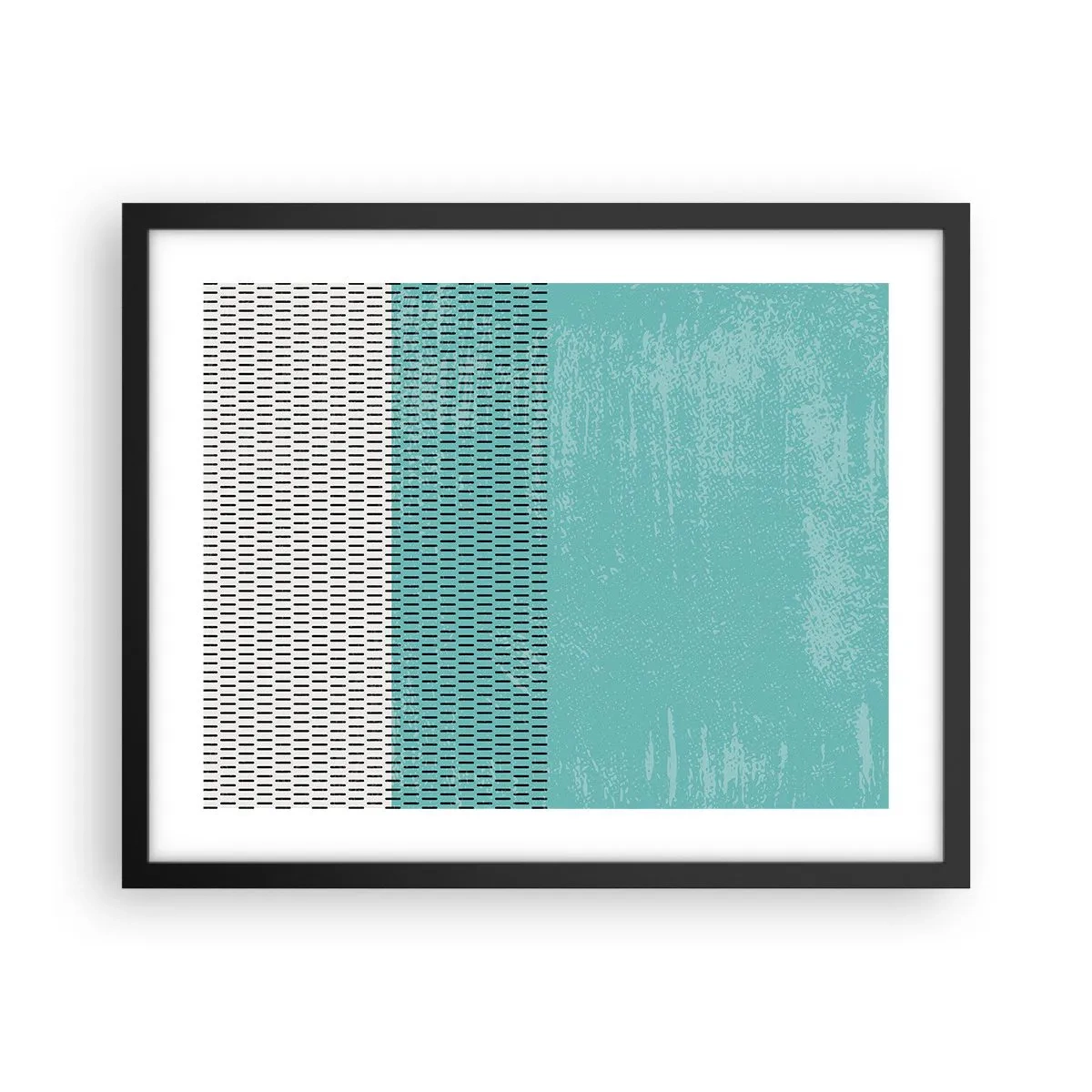 Poster în ramă neagră - Compoziție echilibrată - 50x40 cm