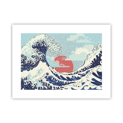 Poster - Din inspirații japoneze - 40x30 cm