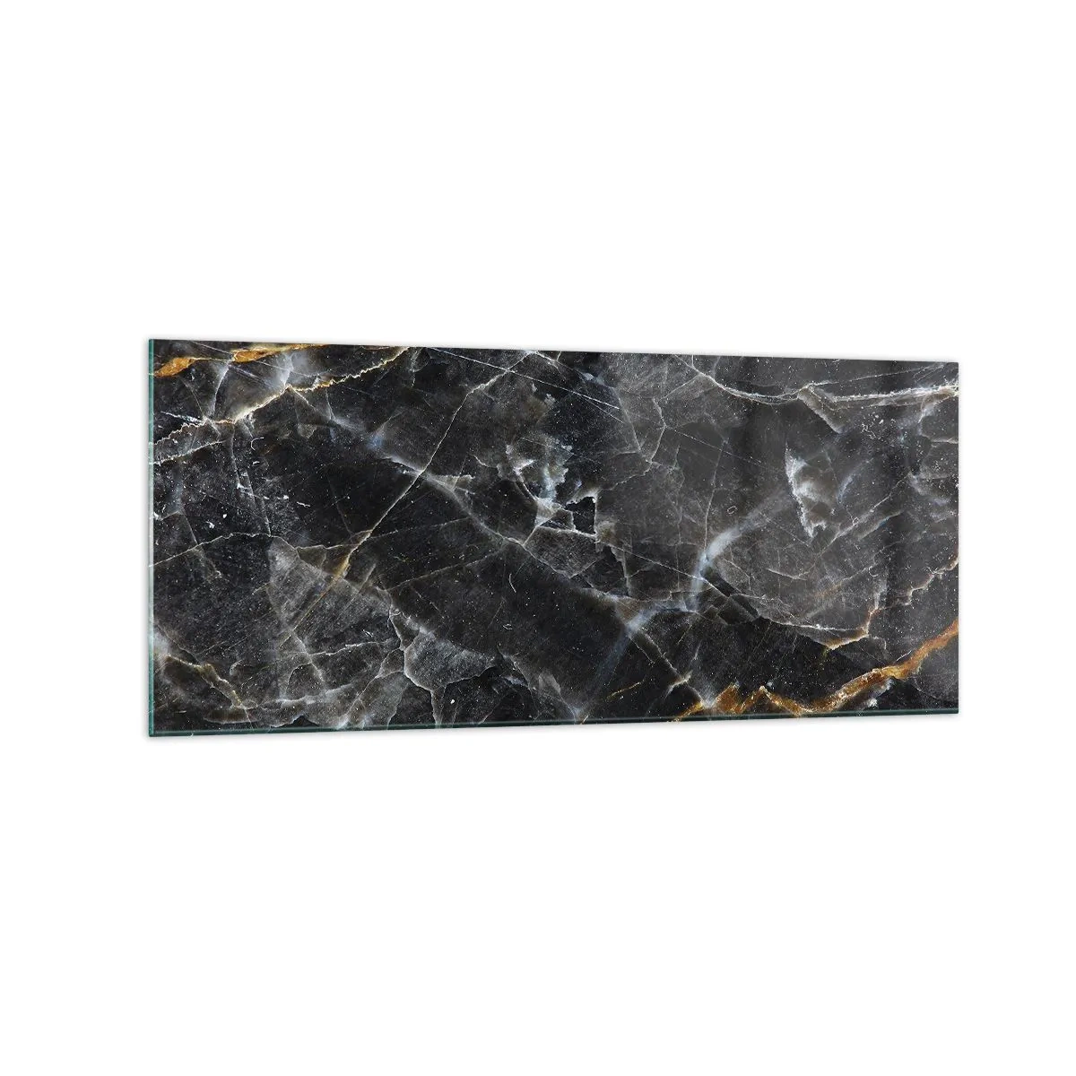 Tablou pe sticlă - Viața interioară a unei pietre - 120x50 cm