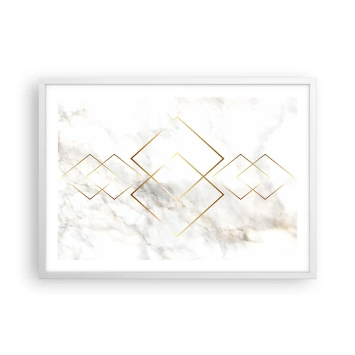 Poster în ramă albă - Vedere spre infinit - 70x50 cm