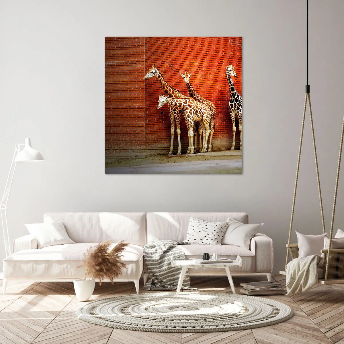 Tablou pe pânză - Vezi vreun salcâm? - 70x70 cm