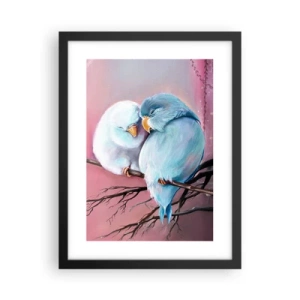 Poster în ramă neagră - Ce mai este de adăugat?... - 30x40 cm
