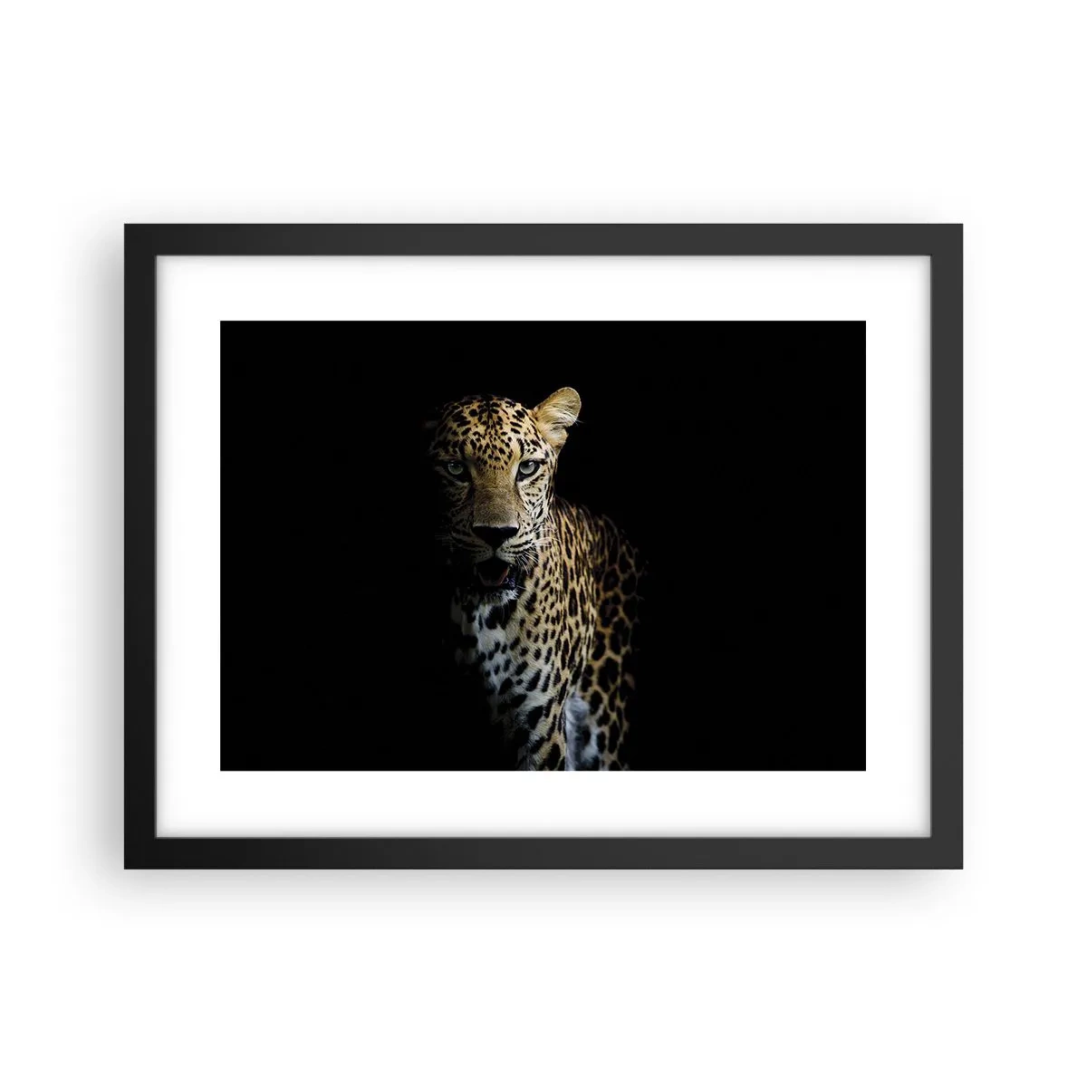 Poster în ramă neagră - Frumusețe întunecată - 40x30 cm