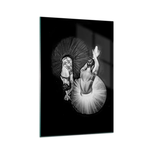 Tablou pe sticlă - Yin și yang - echilibrul perfect - 70x100 cm