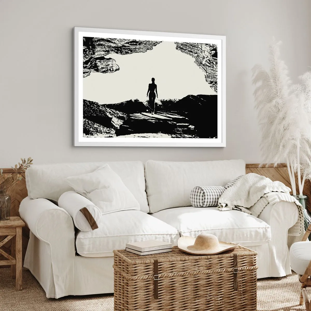 Poster în ramă albă - O nouă înfățișare - 50x40 cm