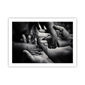 Poster - A fi om - 70x50 cm