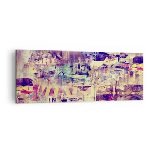 Tablou pe pânză - Și asta e tot ce va rămâne - 140x50 cm