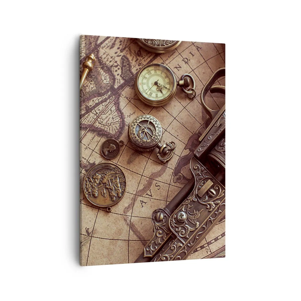 Tablou pe pânză - Sugestii de aventură - 50x70 cm