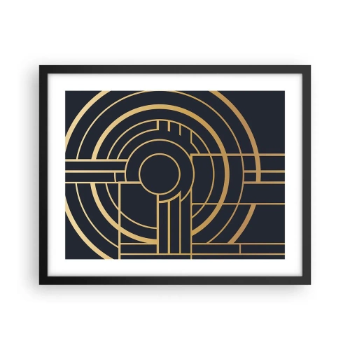 Poster în ramă neagră - Întoarcerea lucrurilor - 50x40 cm
