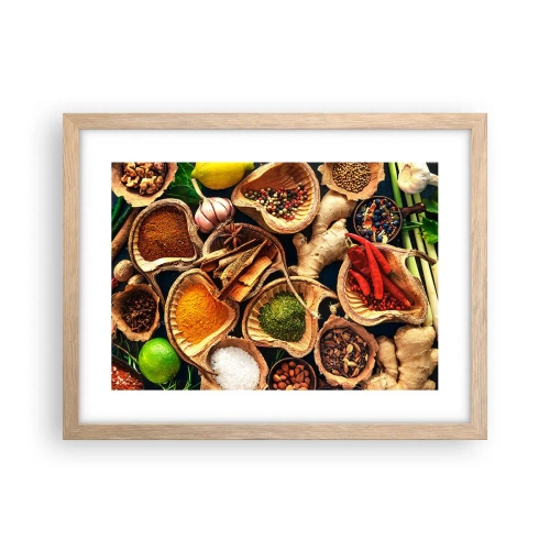 Poster în ramă de stejar deschis - Ia ce vrei - 40x30 cm