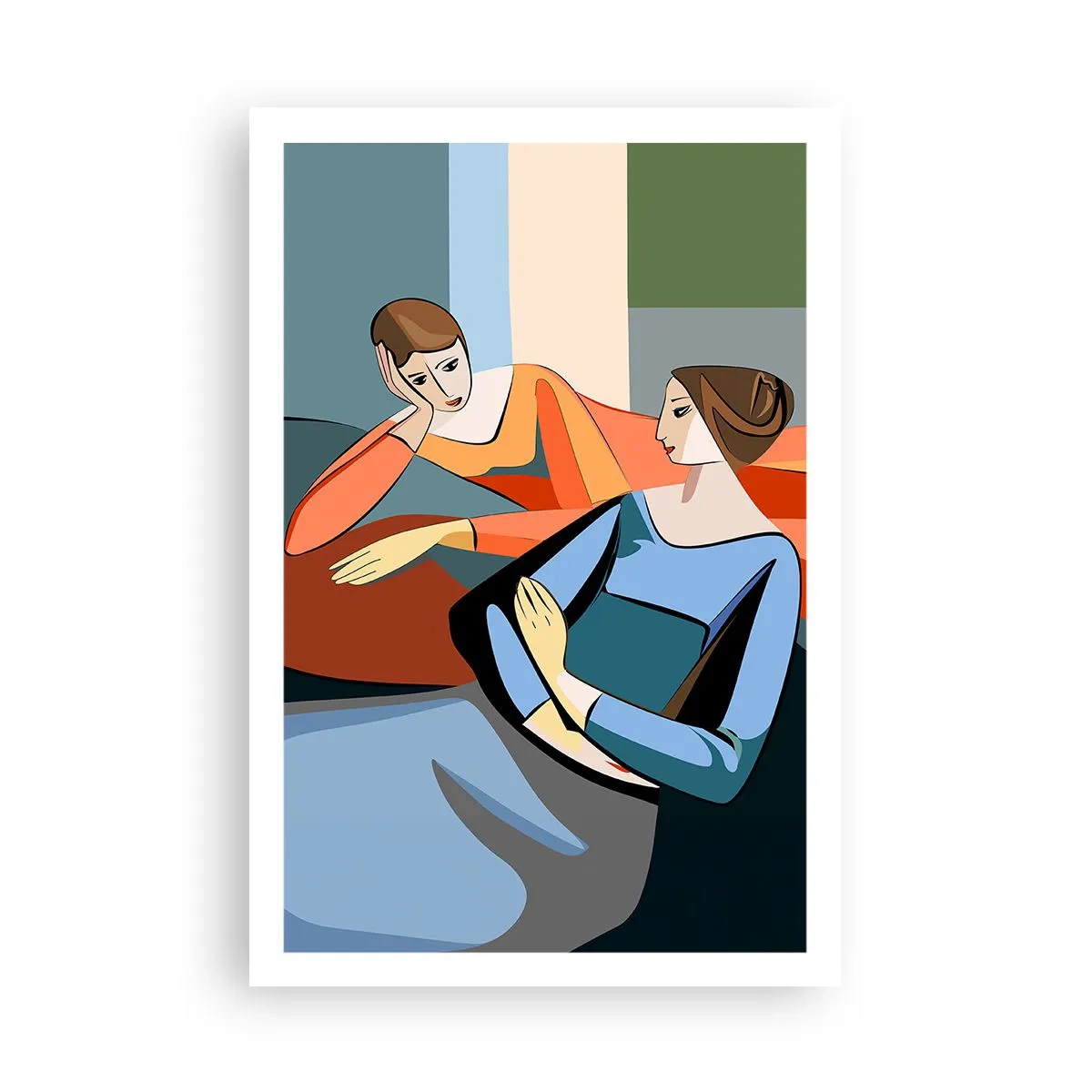 Poster - Un moment de confidențe - 61x91 cm