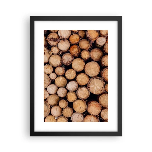 Poster în ramă neagră - Un nou început - 30x40 cm