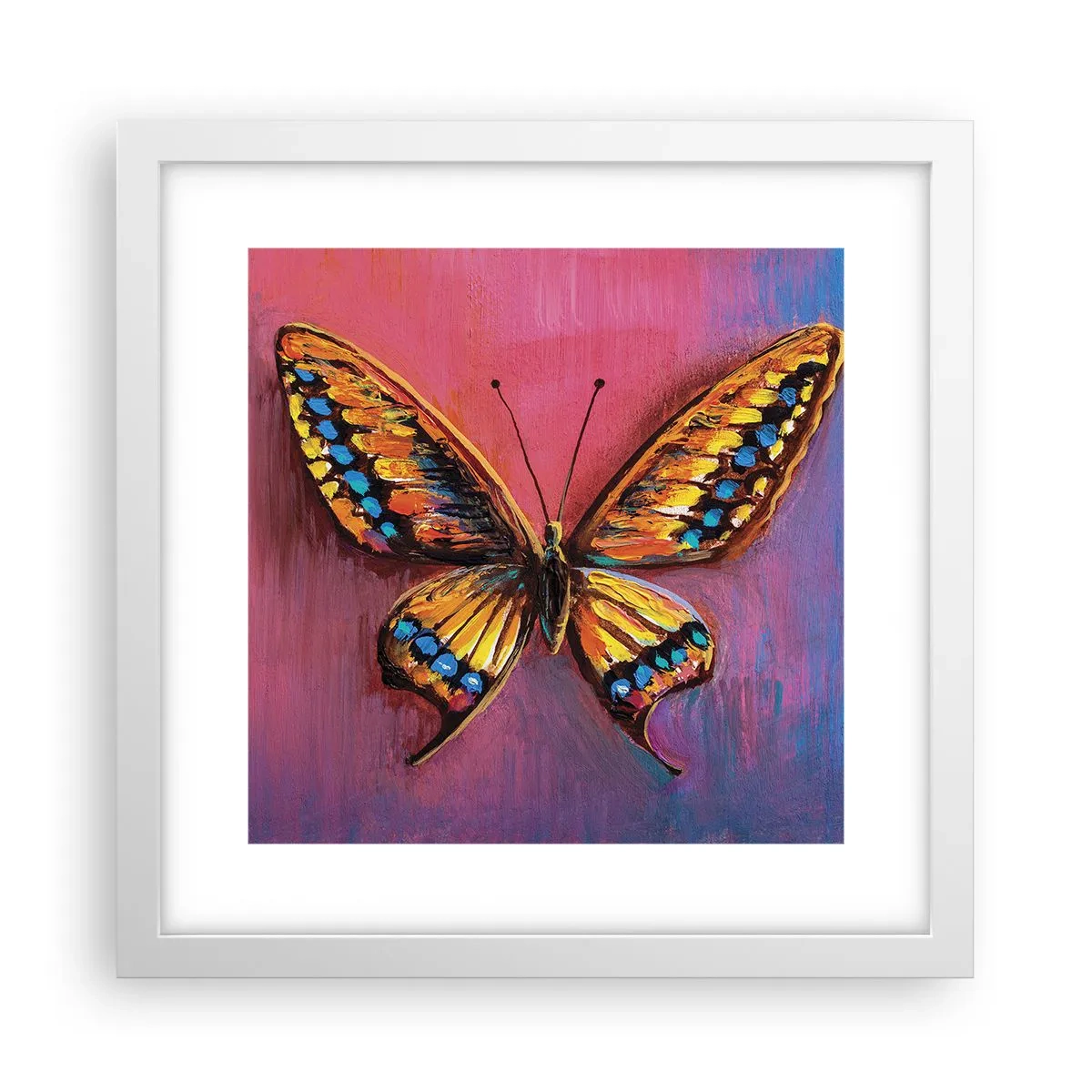 Poster în ramă albă - O bijuterie a naturii - 30x30 cm