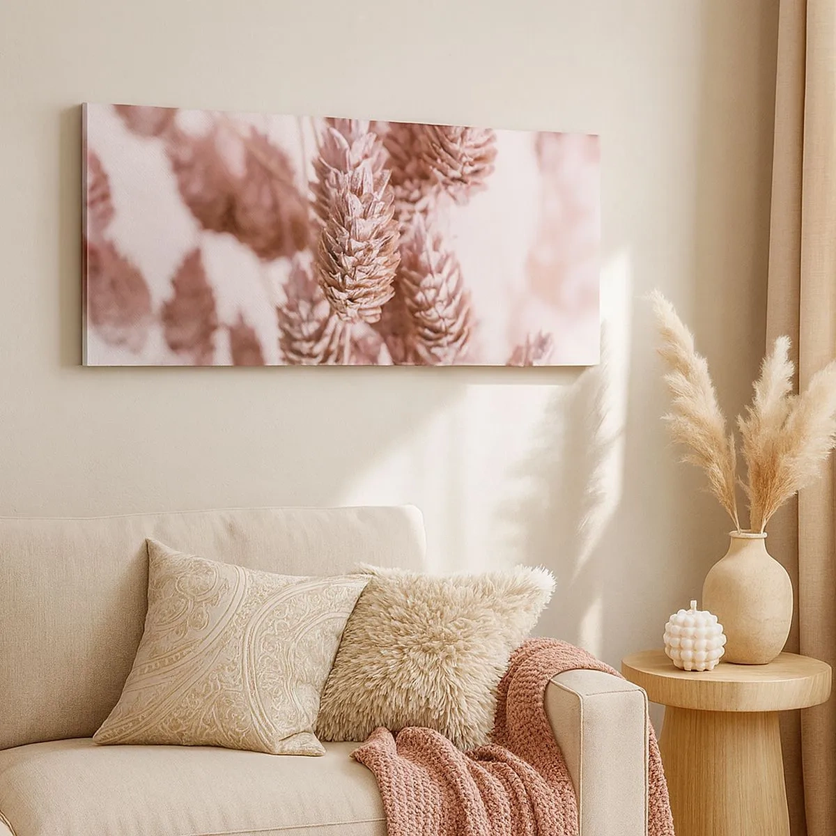 Tablou pe pânză - Aparent discrete - 100x40 cm