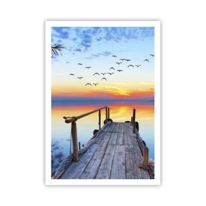 Poster - E timpul să ne întoarcem... - 70x100 cm