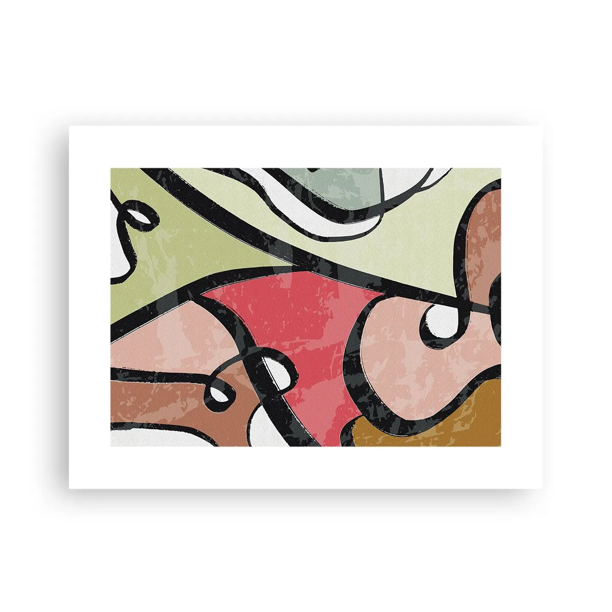 Poster - Piruetă printre culori - 40x30 cm