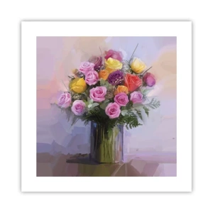Poster - Frumusețe reținută - 40x40 cm