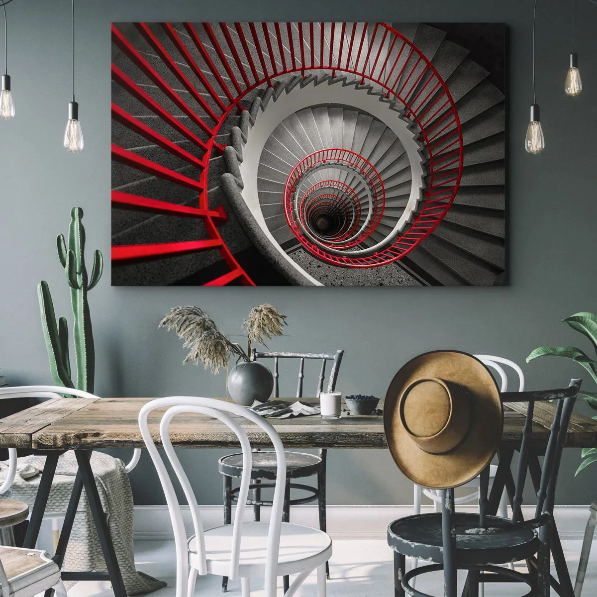 Tablou pe pânză - Jocuri arhitecturale - 120x80 cm