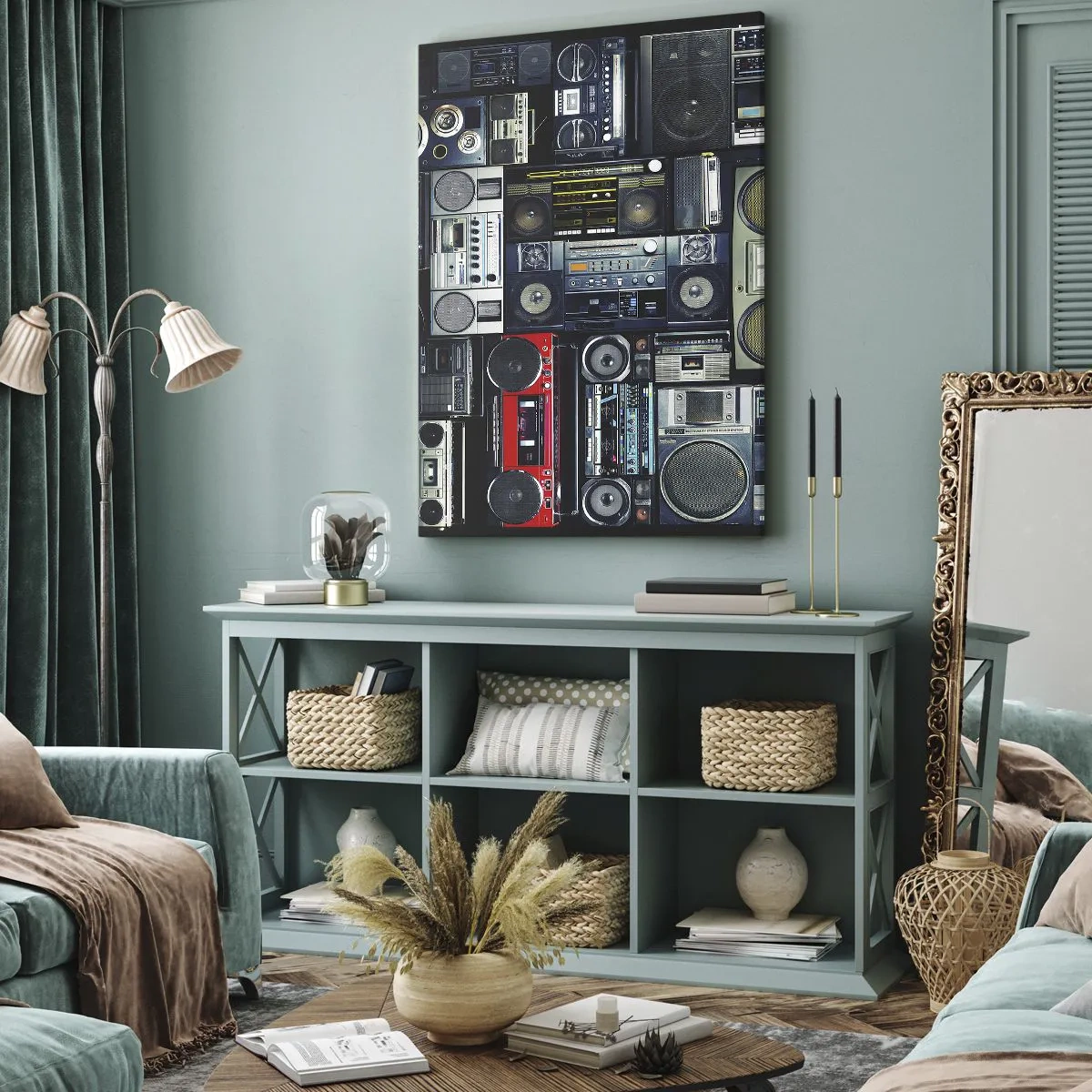 Tablou pe pânză - Nostalgie pentru anii `80. - 50x70 cm