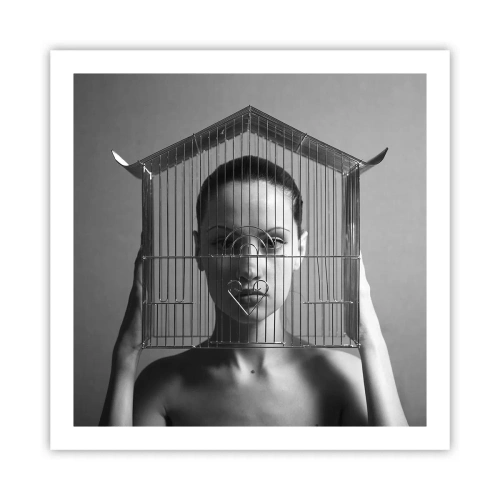 Poster - Un portret oarecum suprarealist - 60x60 cm