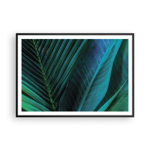 Poster în ramă neagră - Anatomia verdelui - 100x70 cm