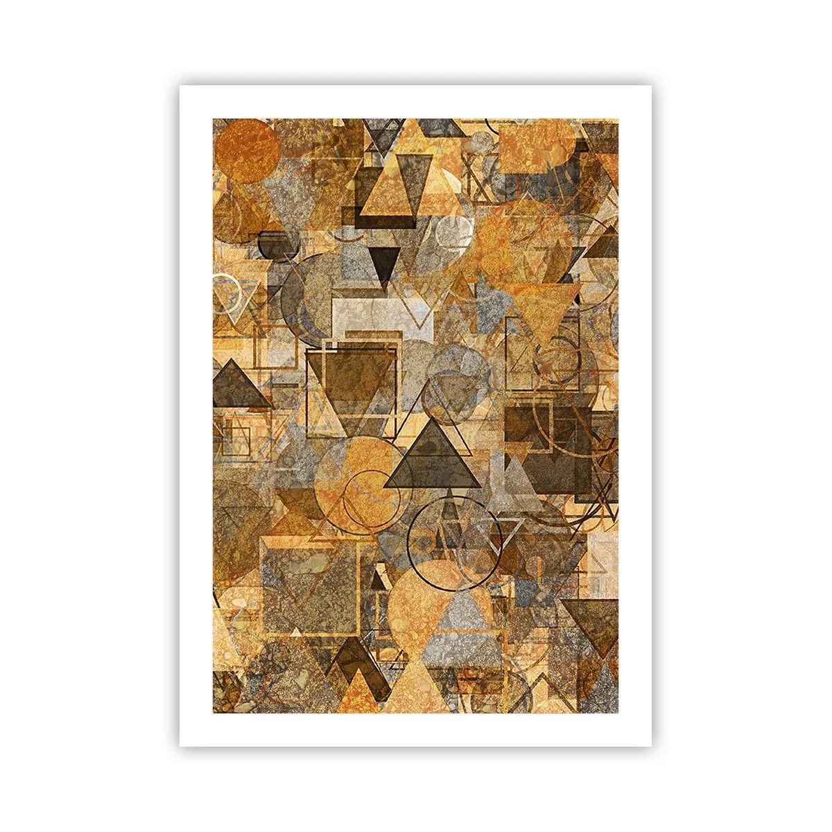 Poster - Lumea băgată în formă - 50x70 cm