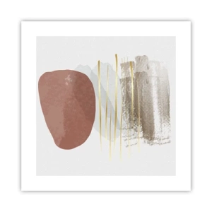 Poster - Colonadă abstractă - 40x40 cm