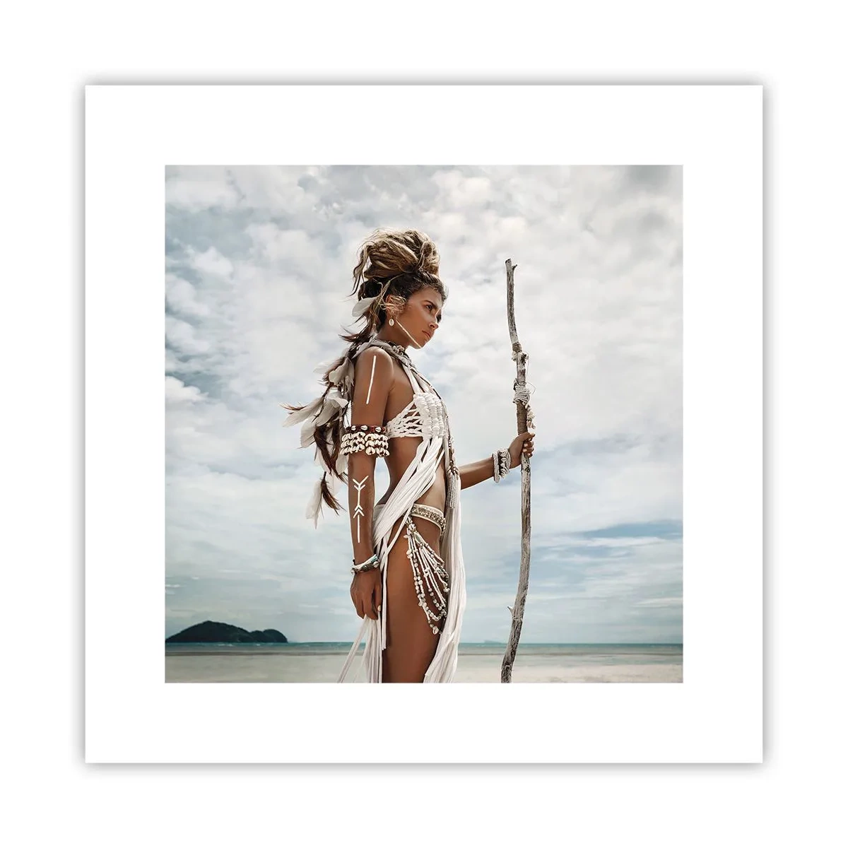 Poster - Regina tropicelor - 30x30 cm