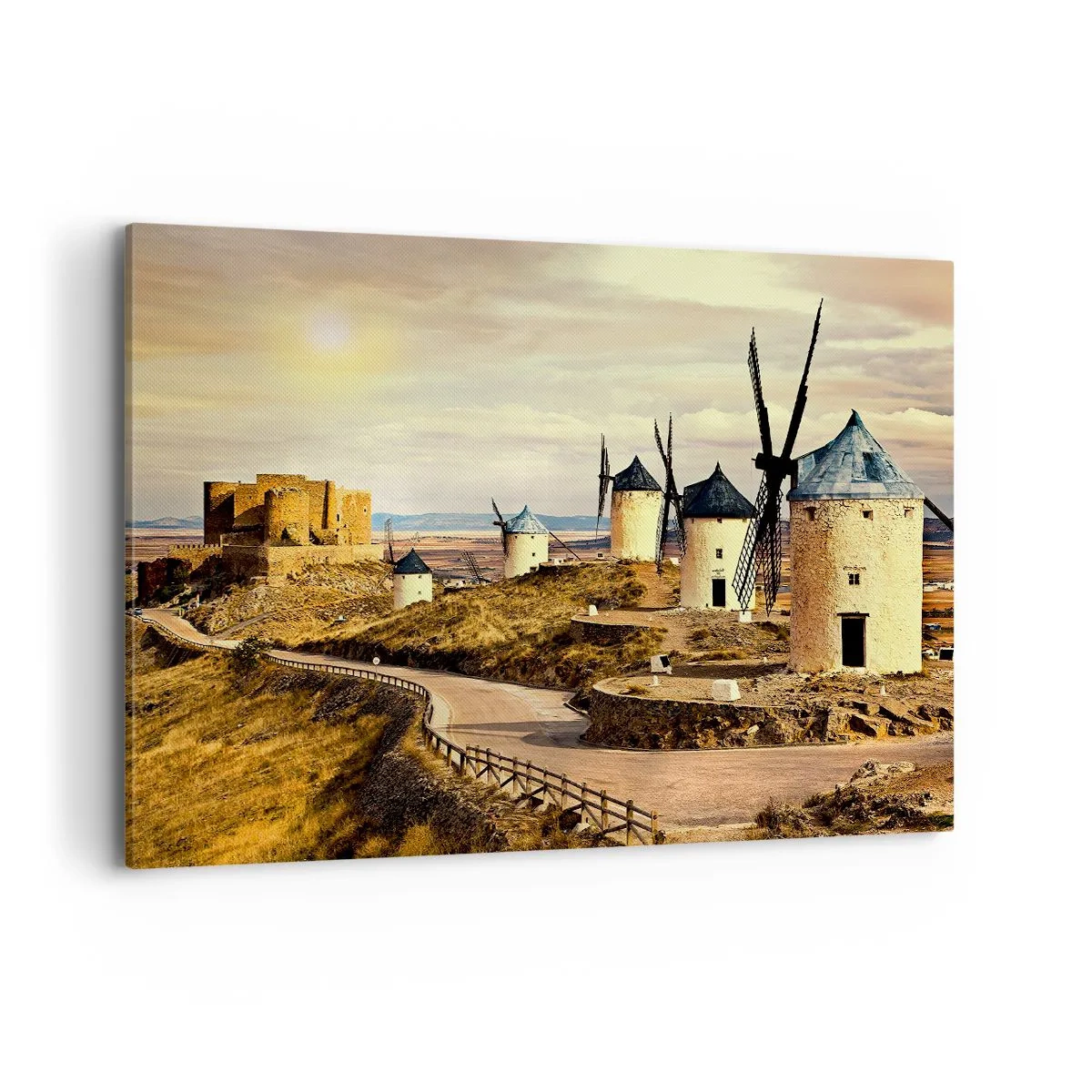 Tablou pe pânză - Don Quijote apare imediat - 120x80 cm