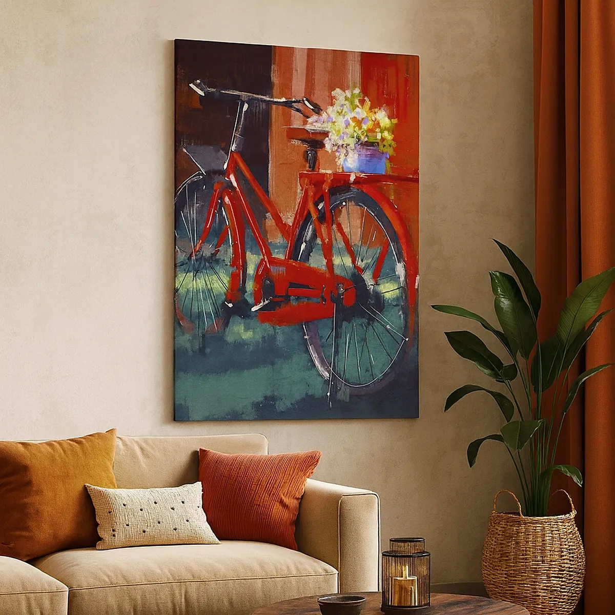 Tablou pe pânză - I want to ride my bicycle - 50x70 cm