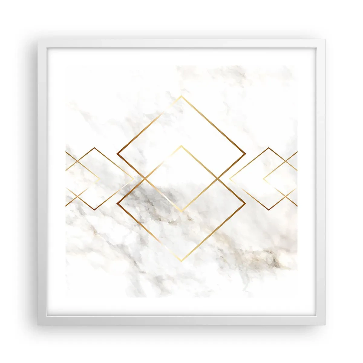 Poster în ramă albă - Vedere spre infinit - 50x50 cm