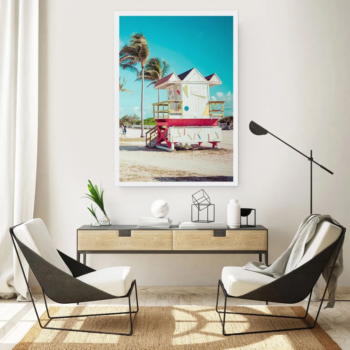 Poster - O zi frumoasă te așteaptă - 50x70 cm
