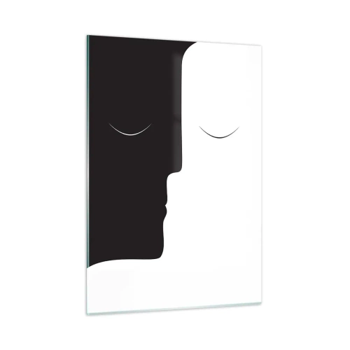 Tablou pe sticlă - Unitatea contrariilor - 50x70 cm