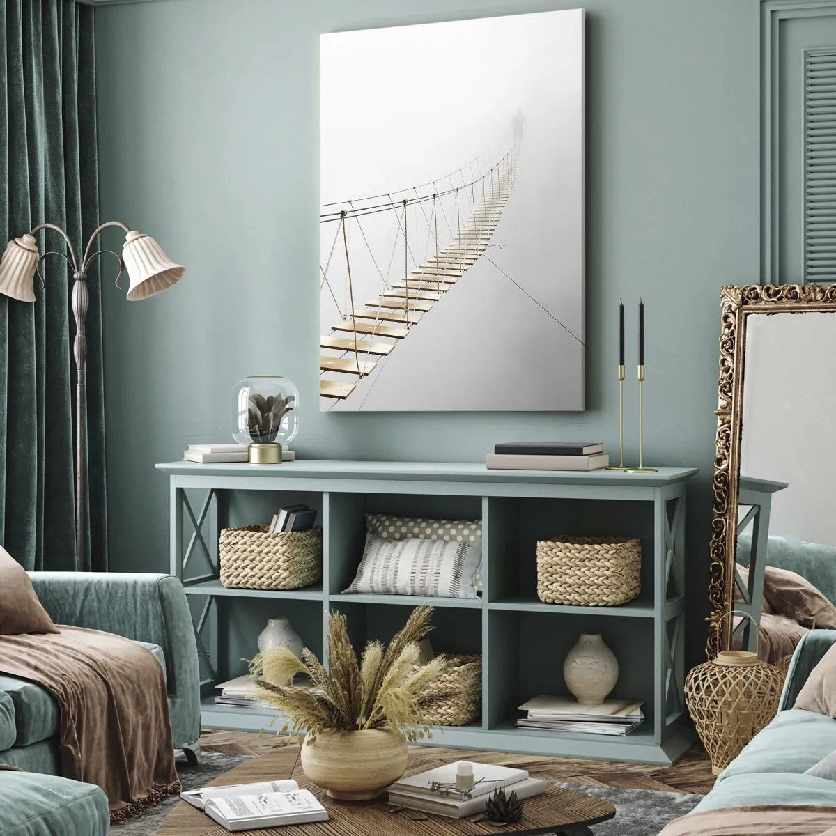 Tablou pe pânză - Unde te va duce? - 45x80 cm