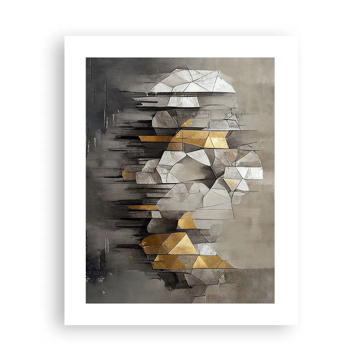 Poster - Compoziție de gheață și lumină - 40x50 cm