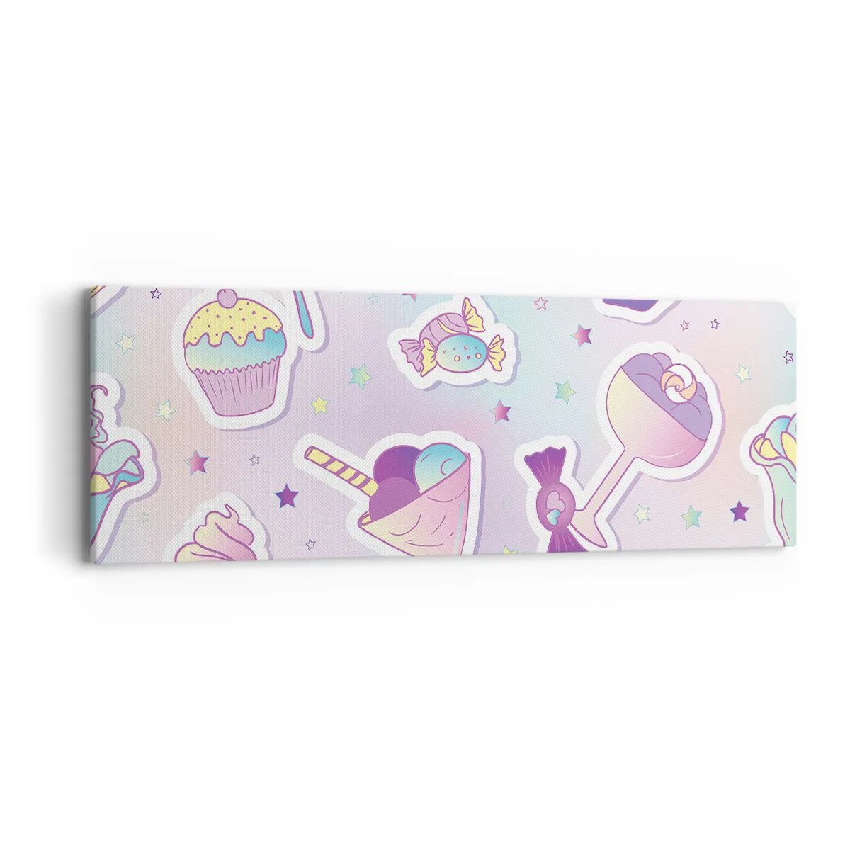 Tablou pe pânză - Să ai o zi de naștere în fiecare zi - 90x30 cm