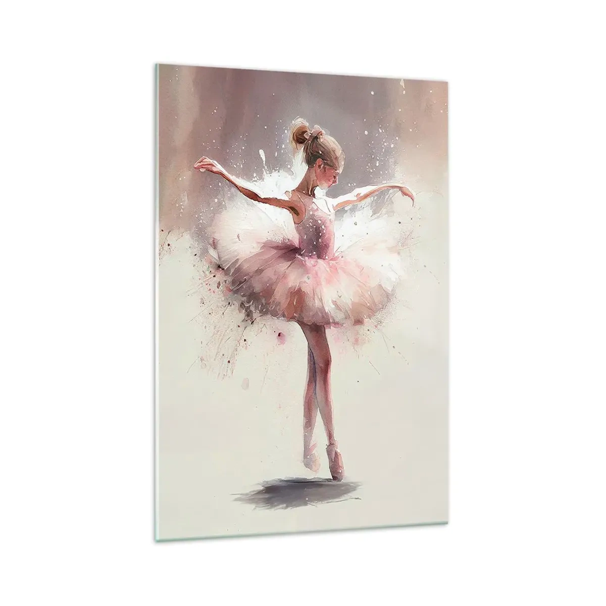 Tablou pe sticlă - Ca o pasăre tânără - 70x100 cm