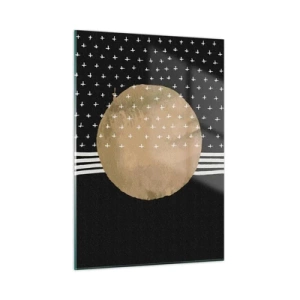 Tablou pe sticlă - Compoziție: steagul galactic - 50x70 cm