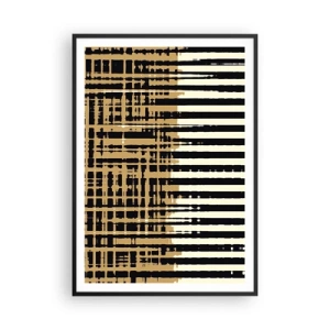 Poster în ramă neagră - Abstracție arhitecturală - 70x100 cm
