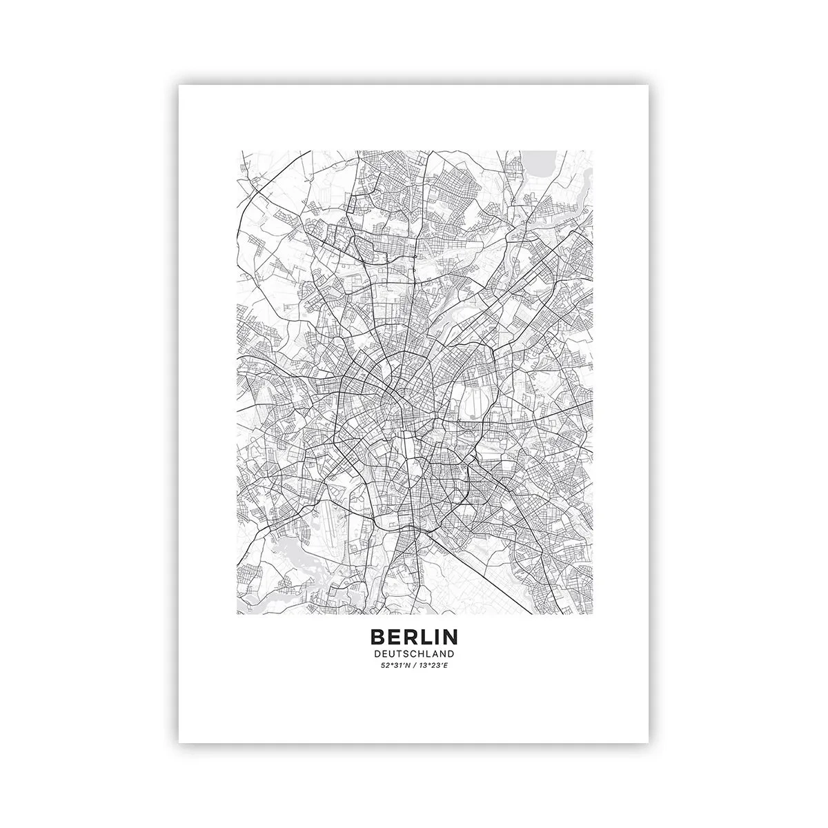Poster - Floare de Berlin - 50x70 cm