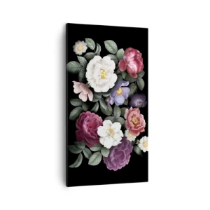 Tablou pe pânză - Dintr-o grădină engleză - 45x80 cm