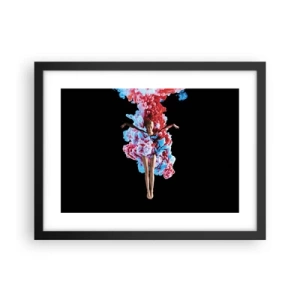 Poster în ramă neagră - În plină înflorire - 40x30 cm