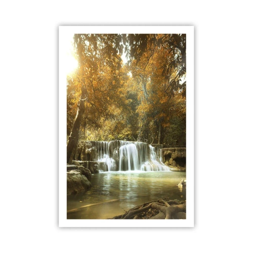 Poster - Cascadă în parc - 61x91 cm