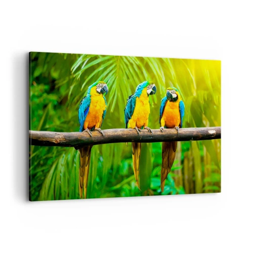 Tablou pe pânză - Și ai auzit că ea...? - 100x70 cm