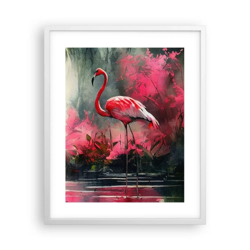 Poster în ramă albă - O lecție de farmec natural - 40x50 cm