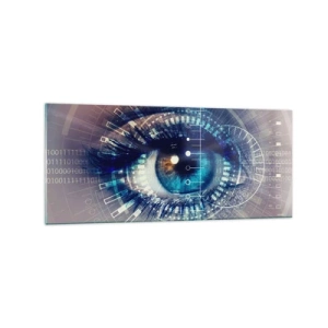 Tablou pe sticlă - Crezi că mă cunoști - 120x50 cm